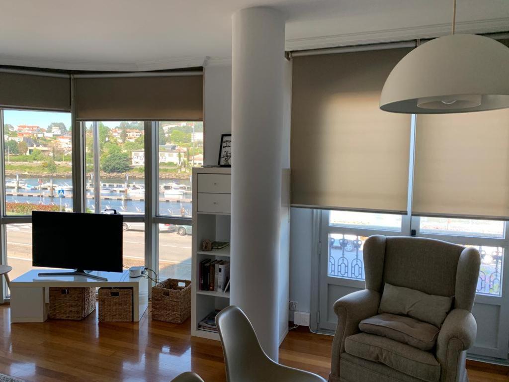 Apartamento Nautico Pontevedra Bagian luar foto